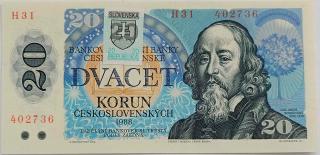 20 kčs 1988 H31 SR kolok