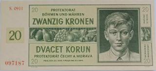 20 korún 1944 09H