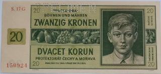 20 korún 1944 17G