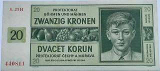 20 korún 1944 23H