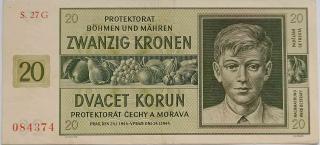 20 korún 1944 27G