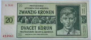 20 korún 1944 31H