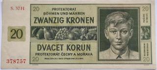 20 korún 1944 37H