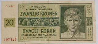 20 korún 1944 43G