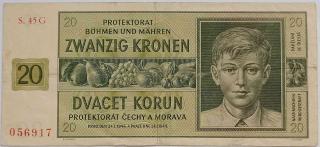 20 korún 1944 45G