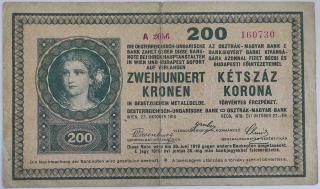 200 Kronen 1918