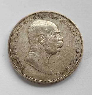 5 koruna  1908 BZ František Jozef I.