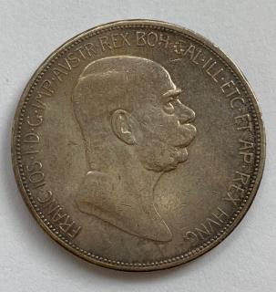 5 koruna  1908 BZ František Jozef I.