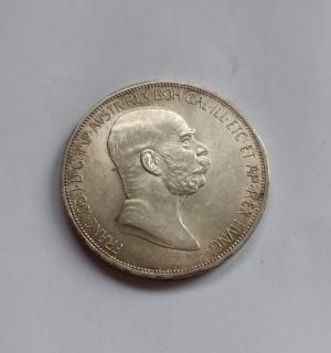 5 koruna  1908 BZ František Jozef I.