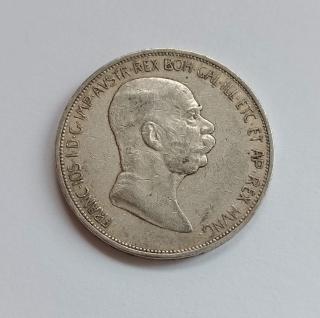 5 koruna  1908 BZ František Jozef I.