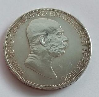 5 koruna  1908 BZ František Jozef I.