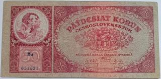 50 Kč 1929 Ba