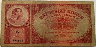 50 Kč 1929 Fa