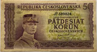 50 kčs 1945 JP