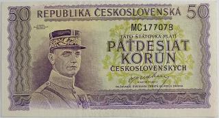 50 kčs 1945 MC