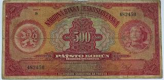 500 Kč 1929 - B