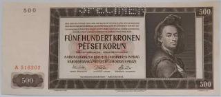 500 korún 1942 A