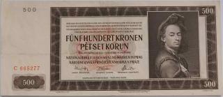 500 korún 1942 C