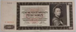 500 korún 1942 G