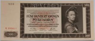 500 korún 1942 K