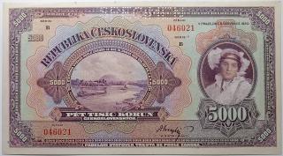 5000 Kč 1920  B