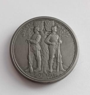 Cínová medaila 1914/15 (Viedenske skoly pre invalidov 1914/15)