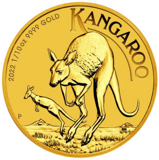 Kangaroo  1/10  Ounce Gold  2023 (1/10 unce investičné zlato )