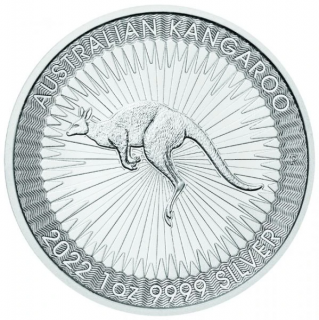 Kangaroo 1 Ounce Silver 2022 (Strieborná investičná minca 1 Unca)