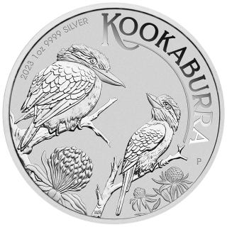 Kookaburra 1 Ounce 2023 Silver  (Strieborná investičná minca 1 Unca)