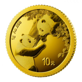 Panda 1g Gold 2023 ( zlatá investičná minca )