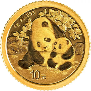 Panda 1g Gold 2024 ( zlatá investičná minca )