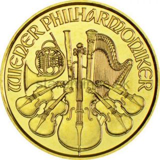 Philharmoniker 1/10  Ounce Gold   (1/10 unce investičné zlato )