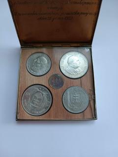 Sada slovenských mincí z roku 1939