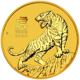 Tiger  1/20  Ounce Gold  (1/20 unce investičné zlato )