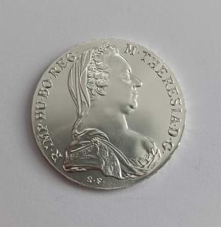 Toliar Mária Terézia 1780  (novorazba) (Investičná strieborná minca)