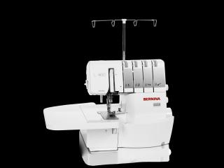 Bernina L460 (Overlock Bernina L460 je 2, 3, a 4-nitný overlock ponúkajúci 16 druhov stehov, odstaviteľný orezávač, diferenciálne podávanie látky a možnosť nastavenia dĺžky stehu a šírku orezu.)