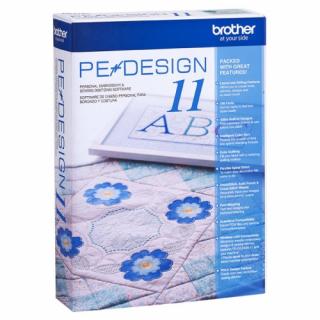 Brother PE Design 11 - vyšívací software  (Profesionálny software pre tvorbu výšiviek)