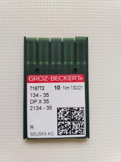 Groz-Beckert ihly 134-35 R/130 (Ihla so špičkou R s univerzálnym použitím, predovšetkým šitie tkaných materiálov.)