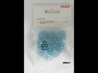 Pfaff plastová cievka (10 kusov v balení)