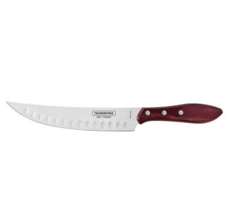 Nôž na mäso Tramontina Churrasco Polywood 20 cm - červený