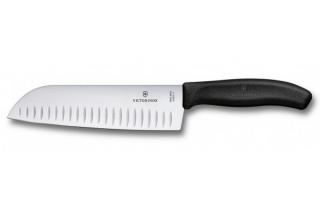 Nôž SANTOKU 6.8523 17cm black