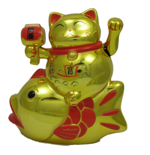 Mačka Maneki Neko XVII. 2 akosť