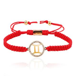 Lindas Jewelry Kabbalah náramok Blíženci INR177