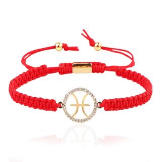 Lindas Jewelry Kabbalah náramok Ryby INR174