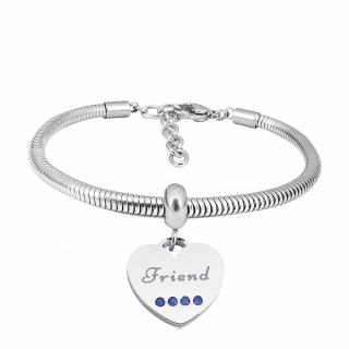 Lindas Jewelry Náramok BFF The Friend Chirurgická oceľ INR151