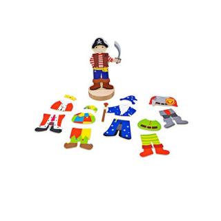 Bigjigs Toys Magnetické obliekacie puzzle Mystické postavy