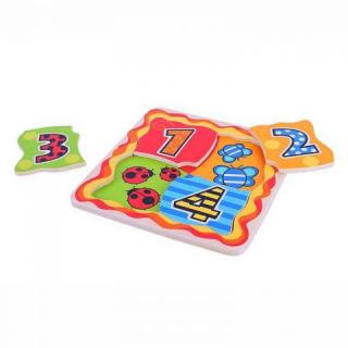 Bigjigs vkládací Moje první počítací puzzle