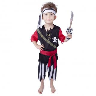 Detský kostým Pirát so šatkou (M)