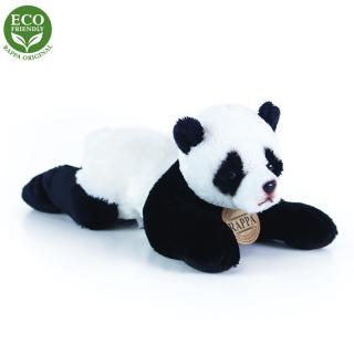 Eco-Friendly panda ležiaci 18 cm