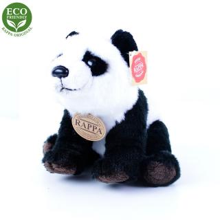 Plyšová panda sediaca, 22 cm, ECO - Friendly